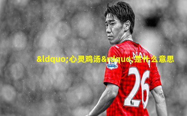 “心灵鸡汤”是什么意思