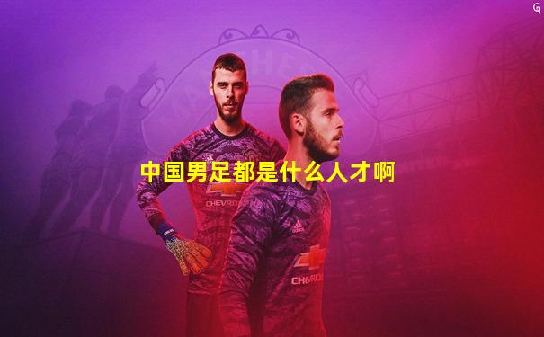 中国男足都是什么人才啊