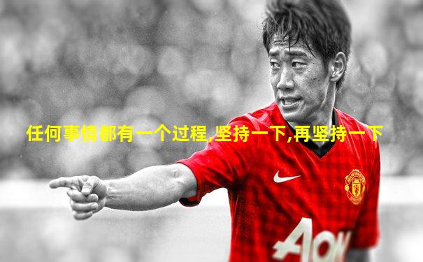 任何事情都有一个过程,坚持一下,再坚持一下