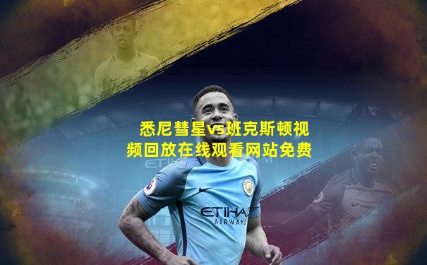 悉尼彗星vs班克斯顿视频回放在线观看网站免费