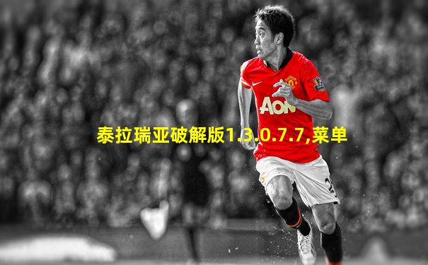 泰拉瑞亚破解版1.3.0.7.7,菜单