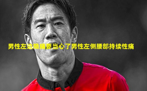 男性左边隐痛要当心了男性左侧腰部持续性痛