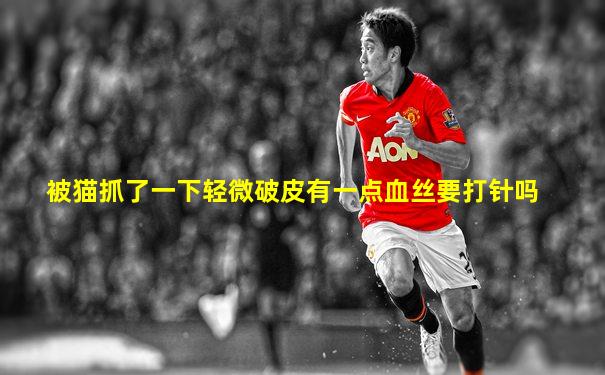 被猫抓了一下轻微破皮有一点血丝要打针吗