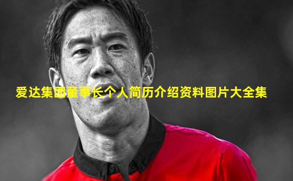 爱达集团董事长个人简历介绍资料图片大全集