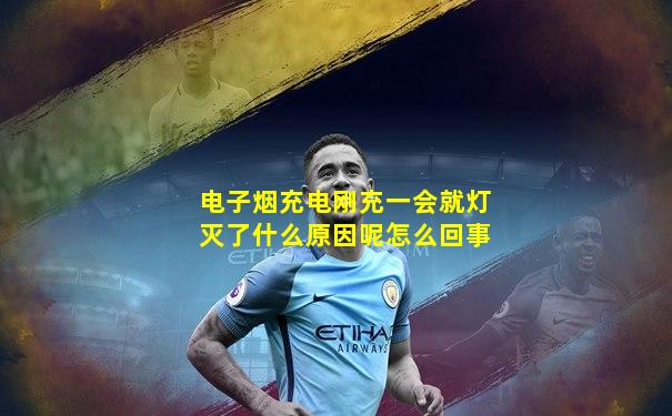 电子烟充电刚充一会就灯灭了什么原因呢怎么回事